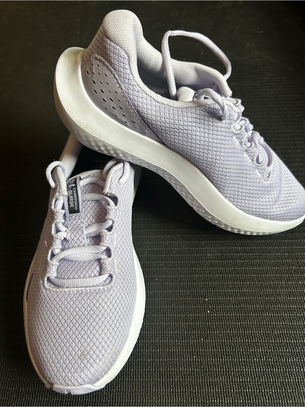 Under Armour Charged Surge Women’s Running Shoes lavender/purple  Size 7